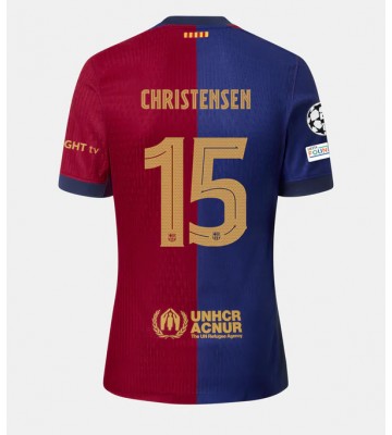 Barcelona Andreas Christensen #15 Hemmatröja 2024-25 Kortärmad